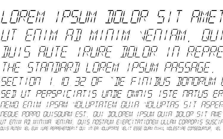 образцы шрифта SF Digital Readout Light Oblique, образец шрифта SF Digital Readout Light Oblique, пример написания шрифта SF Digital Readout Light Oblique, просмотр шрифта SF Digital Readout Light Oblique, предосмотр шрифта SF Digital Readout Light Oblique, шрифт SF Digital Readout Light Oblique