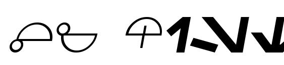 SF Distant Galaxy Symbols Italic Font