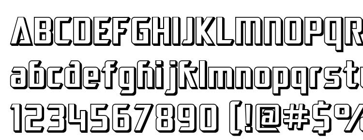 glyphs SF Electrotome Shaded font, сharacters SF Electrotome Shaded font, symbols SF Electrotome Shaded font, character map SF Electrotome Shaded font, preview SF Electrotome Shaded font, abc SF Electrotome Shaded font, SF Electrotome Shaded font