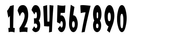 SF Ferretopia Bold Font, Number Fonts