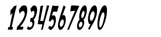 SF Ferretopia Oblique Font, Number Fonts