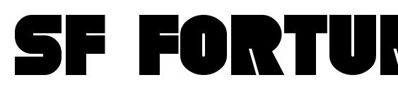 SF Fortune Wheel Bold font, free SF Fortune Wheel Bold font, preview SF Fortune Wheel Bold font