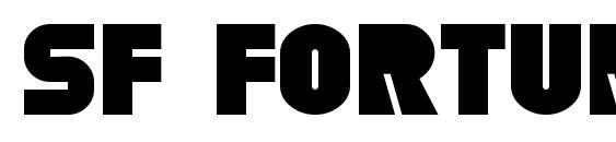 SF Fortune Wheel font, free SF Fortune Wheel font, preview SF Fortune Wheel font