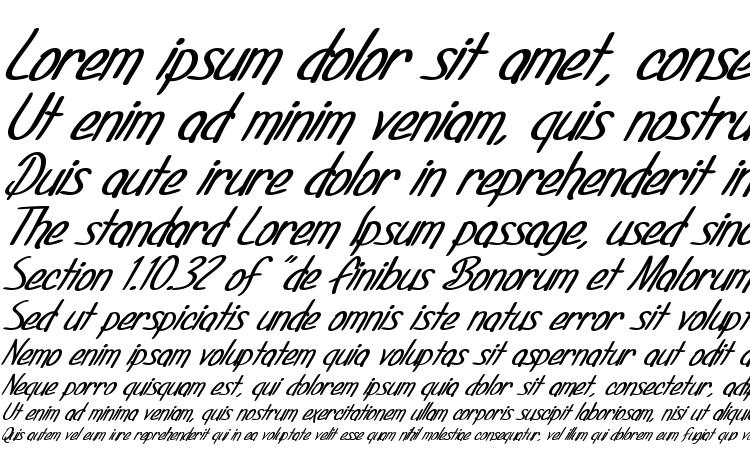 specimens SF Foxboro Script Bold Italic font, sample SF Foxboro Script Bold Italic font, an example of writing SF Foxboro Script Bold Italic font, review SF Foxboro Script Bold Italic font, preview SF Foxboro Script Bold Italic font, SF Foxboro Script Bold Italic font