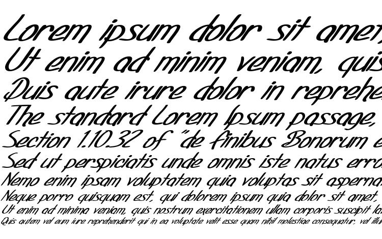 specimens SF Foxboro Script Extended Bold Italic font, sample SF Foxboro Script Extended Bold Italic font, an example of writing SF Foxboro Script Extended Bold Italic font, review SF Foxboro Script Extended Bold Italic font, preview SF Foxboro Script Extended Bold Italic font, SF Foxboro Script Extended Bold Italic font