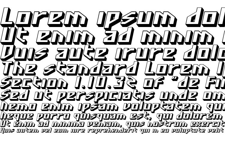 specimens SF Funk Master Oblique font, sample SF Funk Master Oblique font, an example of writing SF Funk Master Oblique font, review SF Funk Master Oblique font, preview SF Funk Master Oblique font, SF Funk Master Oblique font