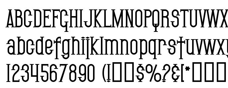 glyphs SF Gothican Bold font, сharacters SF Gothican Bold font, symbols SF Gothican Bold font, character map SF Gothican Bold font, preview SF Gothican Bold font, abc SF Gothican Bold font, SF Gothican Bold font