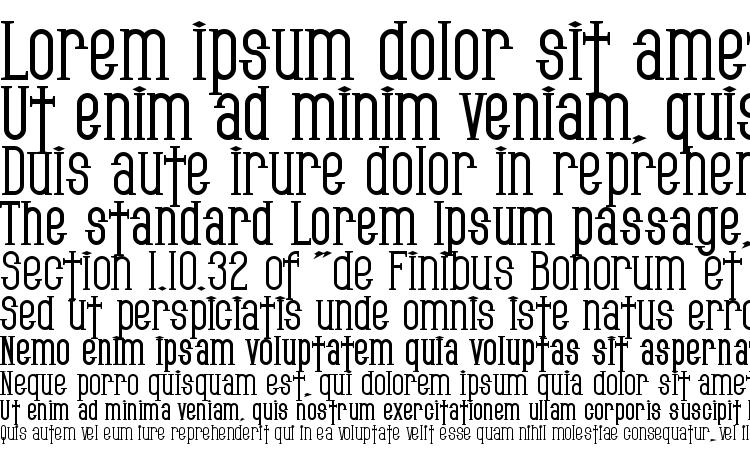 specimens SF Gothican Bold font, sample SF Gothican Bold font, an example of writing SF Gothican Bold font, review SF Gothican Bold font, preview SF Gothican Bold font, SF Gothican Bold font