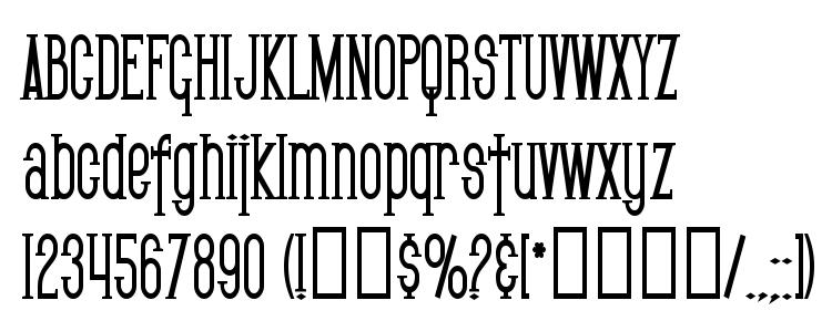 glyphs SF Gothican Condensed Bold font, сharacters SF Gothican Condensed Bold font, symbols SF Gothican Condensed Bold font, character map SF Gothican Condensed Bold font, preview SF Gothican Condensed Bold font, abc SF Gothican Condensed Bold font, SF Gothican Condensed Bold font