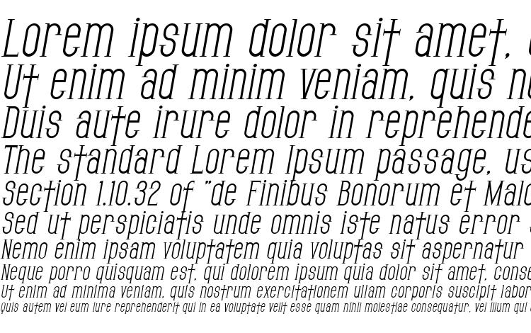 specimens SF Gothican Oblique font, sample SF Gothican Oblique font, an example of writing SF Gothican Oblique font, review SF Gothican Oblique font, preview SF Gothican Oblique font, SF Gothican Oblique font