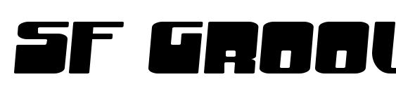 SF Groove Machine Extended Font