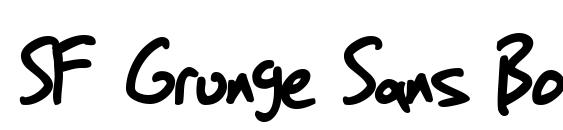 SF Grunge Sans Bold font, free SF Grunge Sans Bold font, preview SF Grunge Sans Bold font
