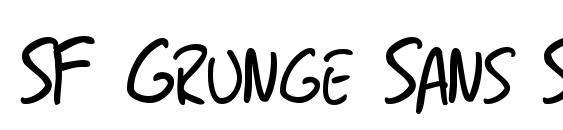 SF Grunge Sans SC font, free SF Grunge Sans SC font, preview SF Grunge Sans SC font