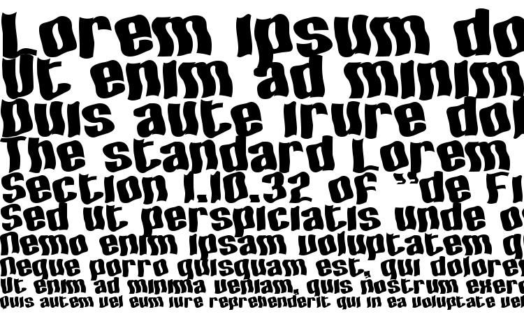 specimens SF Hallucination Extreme font, sample SF Hallucination Extreme font, an example of writing SF Hallucination Extreme font, review SF Hallucination Extreme font, preview SF Hallucination Extreme font, SF Hallucination Extreme font