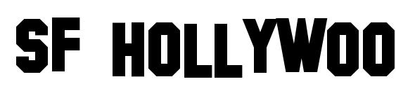 SF Hollywood Hills Bold font, free SF Hollywood Hills Bold font, preview SF Hollywood Hills Bold font