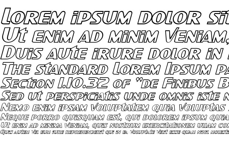 specimens SF Intellivised Outline Italic font, sample SF Intellivised Outline Italic font, an example of writing SF Intellivised Outline Italic font, review SF Intellivised Outline Italic font, preview SF Intellivised Outline Italic font, SF Intellivised Outline Italic font