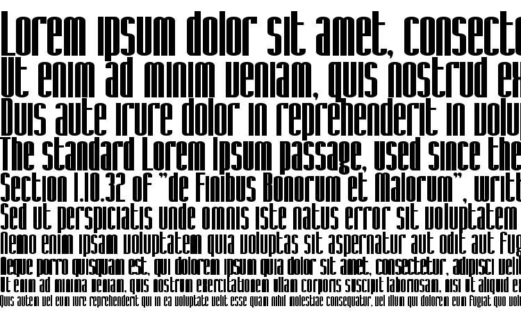 SF Iron Gothic Bold Font Download Free / LegionFonts