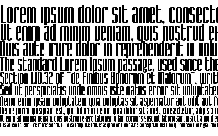 SF Iron Gothic Font Download Free / LegionFonts