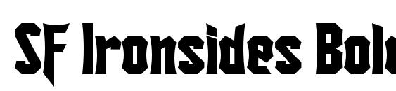шрифт SF Ironsides Bold, бесплатный шрифт SF Ironsides Bold, предварительный просмотр шрифта SF Ironsides Bold