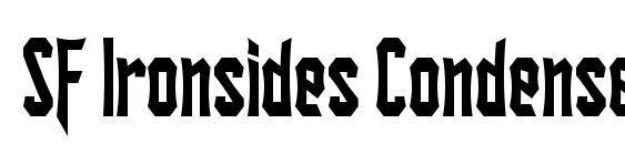 шрифт SF Ironsides Condensed, бесплатный шрифт SF Ironsides Condensed, предварительный просмотр шрифта SF Ironsides Condensed