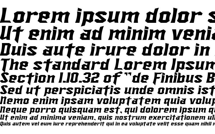 specimens SF Ironsides Extended Italic font, sample SF Ironsides Extended Italic font, an example of writing SF Ironsides Extended Italic font, review SF Ironsides Extended Italic font, preview SF Ironsides Extended Italic font, SF Ironsides Extended Italic font
