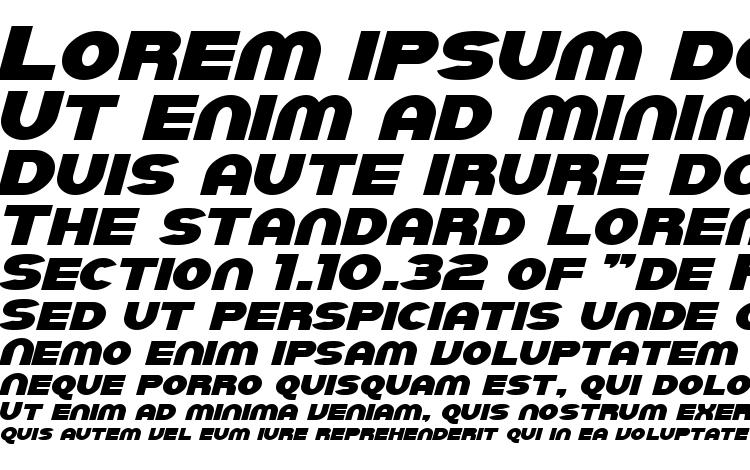 specimens SF Juggernaut Bold Italic font, sample SF Juggernaut Bold Italic font, an example of writing SF Juggernaut Bold Italic font, review SF Juggernaut Bold Italic font, preview SF Juggernaut Bold Italic font, SF Juggernaut Bold Italic font