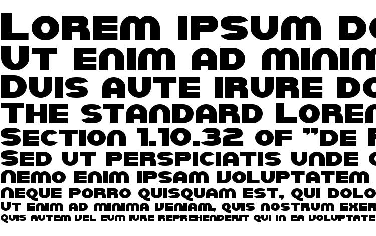 specimens SF Juggernaut Bold font, sample SF Juggernaut Bold font, an example of writing SF Juggernaut Bold font, review SF Juggernaut Bold font, preview SF Juggernaut Bold font, SF Juggernaut Bold font