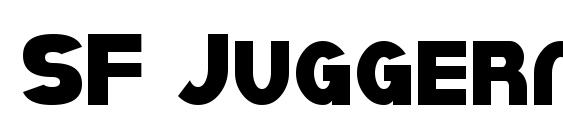 SF Juggernaut Condensed font, free SF Juggernaut Condensed font, preview SF Juggernaut Condensed font
