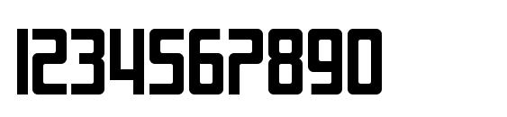 SF Laundromatic Bold Font, Number Fonts