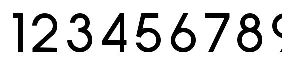 SF Old Republic SC Font, Number Fonts