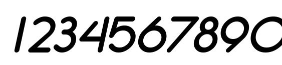 SF Orson Casual Heavy Oblique Font, Number Fonts