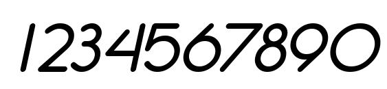 Шрифт SF Orson Casual Medium Oblique, Шрифты для цифр и чисел