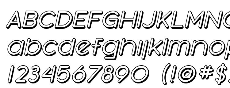 glyphs SF Orson Casual Shaded Oblique font, сharacters SF Orson Casual Shaded Oblique font, symbols SF Orson Casual Shaded Oblique font, character map SF Orson Casual Shaded Oblique font, preview SF Orson Casual Shaded Oblique font, abc SF Orson Casual Shaded Oblique font, SF Orson Casual Shaded Oblique font