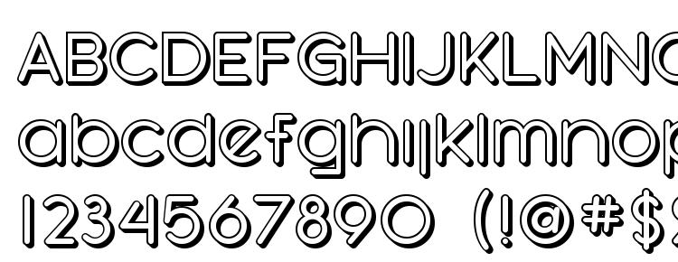 glyphs SF Orson Casual Shaded font, сharacters SF Orson Casual Shaded font, symbols SF Orson Casual Shaded font, character map SF Orson Casual Shaded font, preview SF Orson Casual Shaded font, abc SF Orson Casual Shaded font, SF Orson Casual Shaded font