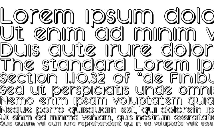 specimens SF Orson Casual Shaded font, sample SF Orson Casual Shaded font, an example of writing SF Orson Casual Shaded font, review SF Orson Casual Shaded font, preview SF Orson Casual Shaded font, SF Orson Casual Shaded font