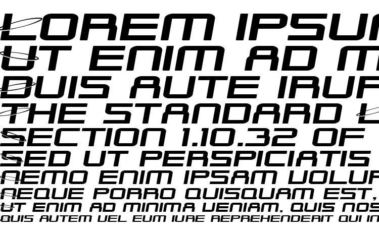 specimens SF Outer Limits Extended font, sample SF Outer Limits Extended font, an example of writing SF Outer Limits Extended font, review SF Outer Limits Extended font, preview SF Outer Limits Extended font, SF Outer Limits Extended font