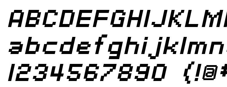 glyphs SF Pixelate Bold Oblique font, сharacters SF Pixelate Bold Oblique font, symbols SF Pixelate Bold Oblique font, character map SF Pixelate Bold Oblique font, preview SF Pixelate Bold Oblique font, abc SF Pixelate Bold Oblique font, SF Pixelate Bold Oblique font