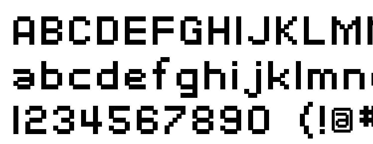glyphs SF Pixelate Bold font, сharacters SF Pixelate Bold font, symbols SF Pixelate Bold font, character map SF Pixelate Bold font, preview SF Pixelate Bold font, abc SF Pixelate Bold font, SF Pixelate Bold font