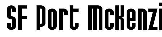 SF Port McKenzie Extended font, free SF Port McKenzie Extended font, preview SF Port McKenzie Extended font