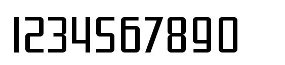 SF Proverbial Gothic Condensed Font, Number Fonts