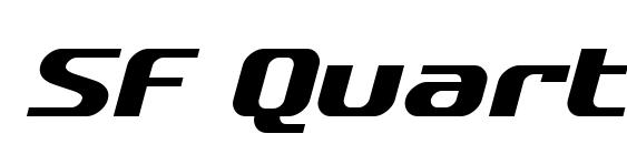 SF Quartzite Oblique Font