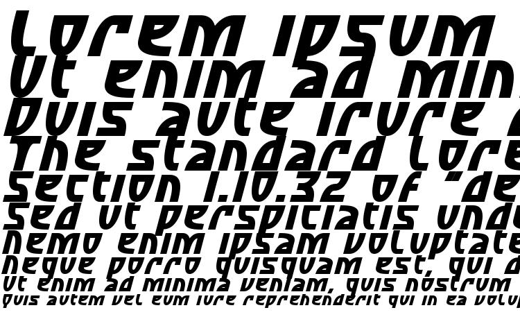 specimens SF Retroesque Bold Italic font, sample SF Retroesque Bold Italic font, an example of writing SF Retroesque Bold Italic font, review SF Retroesque Bold Italic font, preview SF Retroesque Bold Italic font, SF Retroesque Bold Italic font