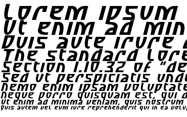 specimens SF Retroesque Italic font, sample SF Retroesque Italic font, an example of writing SF Retroesque Italic font, review SF Retroesque Italic font, preview SF Retroesque Italic font, SF Retroesque Italic font