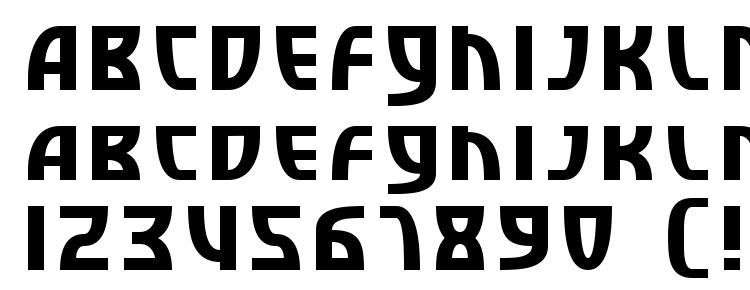 glyphs SF Retroesque SC font, сharacters SF Retroesque SC font, symbols SF Retroesque SC font, character map SF Retroesque SC font, preview SF Retroesque SC font, abc SF Retroesque SC font, SF Retroesque SC font