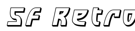 SF Retroesque Shaded Oblique font, free SF Retroesque Shaded Oblique font, preview SF Retroesque Shaded Oblique font