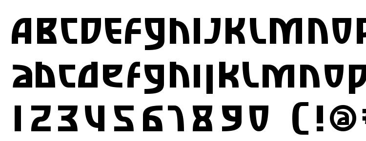 glyphs SF Retroesque font, сharacters SF Retroesque font, symbols SF Retroesque font, character map SF Retroesque font, preview SF Retroesque font, abc SF Retroesque font, SF Retroesque font