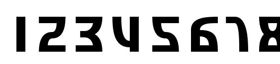 SF Retroesque Font, Number Fonts