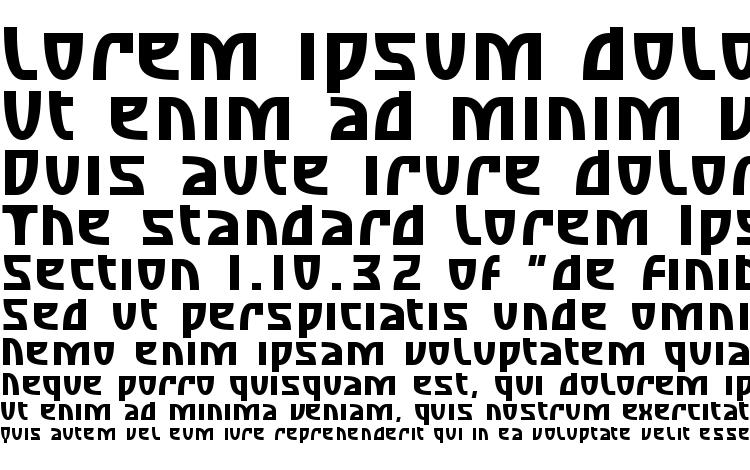 specimens SF Retroesque font, sample SF Retroesque font, an example of writing SF Retroesque font, review SF Retroesque font, preview SF Retroesque font, SF Retroesque font