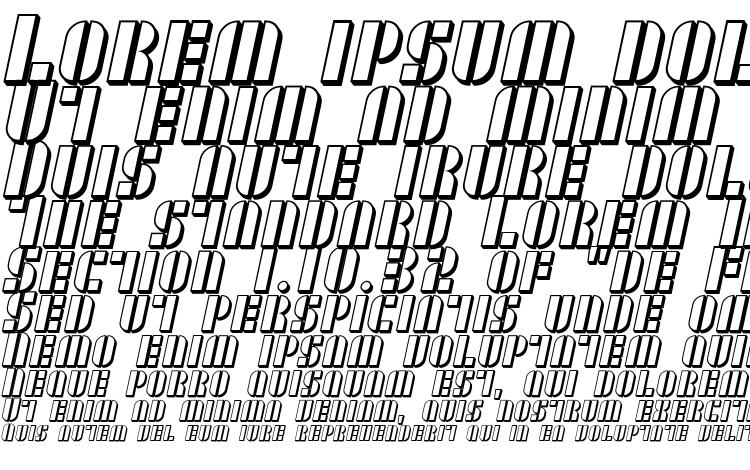 specimens SF RetroSplice SC Shaded font, sample SF RetroSplice SC Shaded font, an example of writing SF RetroSplice SC Shaded font, review SF RetroSplice SC Shaded font, preview SF RetroSplice SC Shaded font, SF RetroSplice SC Shaded font