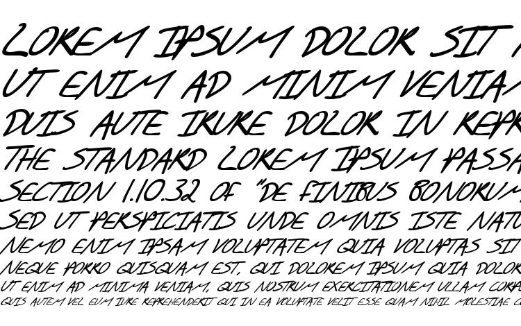 specimens SF Scribbled Sans SC Bold Italic font, sample SF Scribbled Sans SC Bold Italic font, an example of writing SF Scribbled Sans SC Bold Italic font, review SF Scribbled Sans SC Bold Italic font, preview SF Scribbled Sans SC Bold Italic font, SF Scribbled Sans SC Bold Italic font